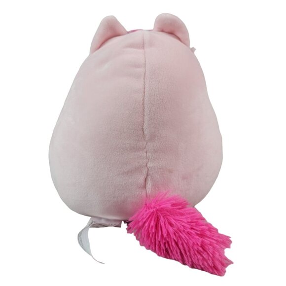 2/$15 Animal Adventure Cat Plush Pink 7.5" Fuzzy Tail Cutie Pie Squishy 2020 - Picture 5 of 11